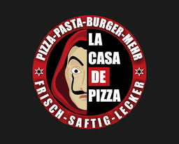 La Casa De Pizza logo.